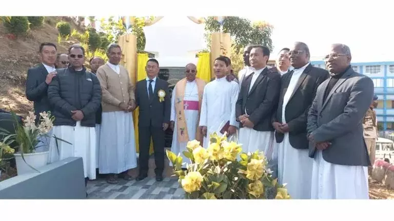 Nagaland: होली रिडीमर चर्च, टोबू ने गोल्डन जुबली मनाई Nagaland: होली रिडीमर चर्च, टोबू ने गोल्डन जुबली मनाई