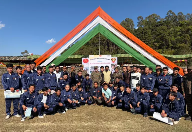 Manipur: भारतीय सेना ने बिष्णुपुर में पूर्व सैनिकों की रैली का आयोजन किया Manipur: भारतीय सेना ने बिष्णुपुर में पूर्व सैनिकों की रैली का आयोजन किया