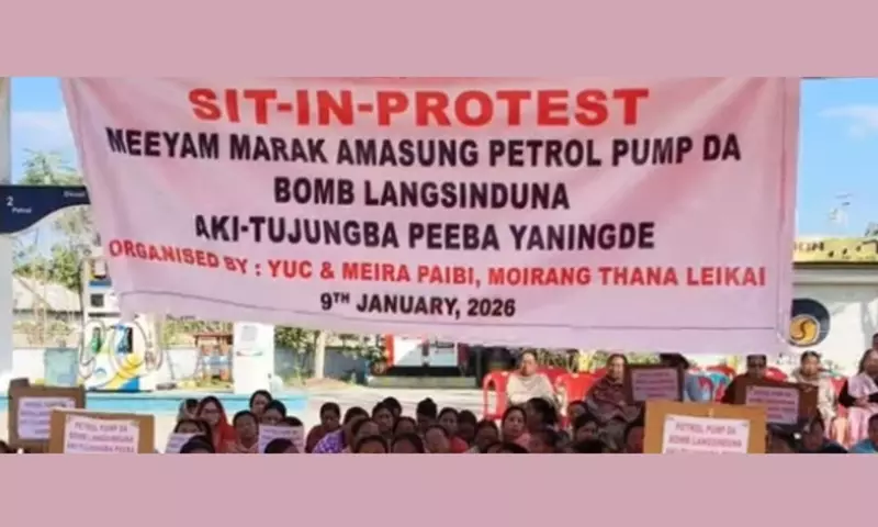 बम हमले के बाद पेट्रोल पंप बंद, मणिपुर में फ्यूल की कमी बम हमले के बाद पेट्रोल पंप बंद, मणिपुर में फ्यूल की कमी