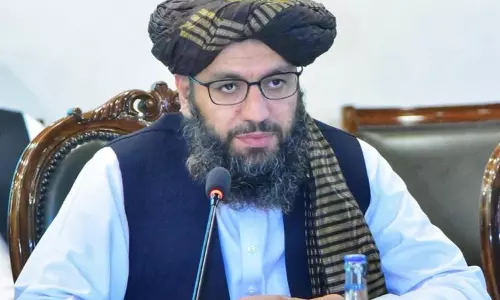 Taliban के नूर अहमद नूर दिल्ली में अफ़गान दूतावास का चार्ज लेने के लिए भारत पहुंचे Taliban के नूर अहमद नूर दिल्ली में अफ़गान दूतावास का चार्ज लेने के लिए भारत पहुंचे