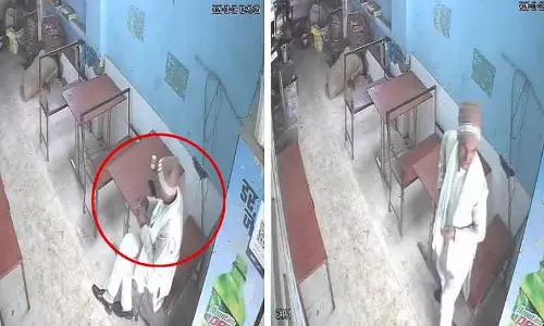 MP : रेस्टोरेंट की टेबल पर ग्राहक का छोड़ा मोबाइल उठाकर आदमी भागा MP : रेस्टोरेंट की टेबल पर ग्राहक का छोड़ा मोबाइल उठाकर आदमी भागा