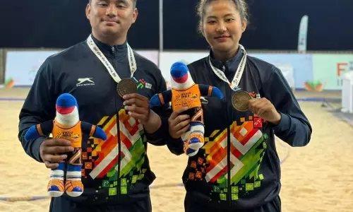 खेलो इंडिया बीच गेम्स 2026: भाई-बहन ने दो गोल्ड मेडल जीतकर नागालैंड को दिलाया खेलो इंडिया बीच गेम्स 2026: भाई-बहन ने दो गोल्ड मेडल जीतकर नागालैंड को दिलाया