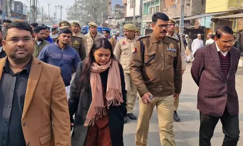 Bareilly: ईओ आरोपों की कमेटी ने विवादित स्थल पर किया दौरा