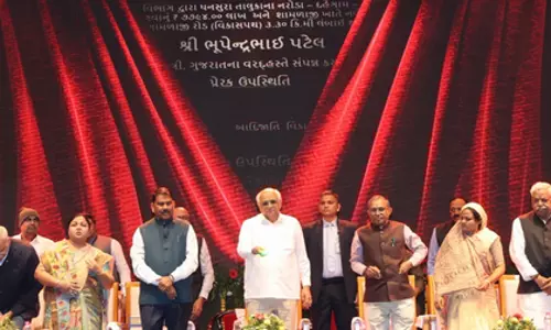 Gujarat के सीएम पटेल ने शामलाजी महोत्सव के समापन समारोह में हिस्सा लिया