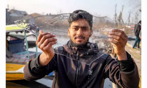 Srinagar में मौसम का सबसे कम तापमान -6°C दर्ज किया गया, जम्मू में पारा गिरा Srinagar में मौसम का सबसे कम तापमान -6°C दर्ज किया गया, जम्मू में पारा गिरा