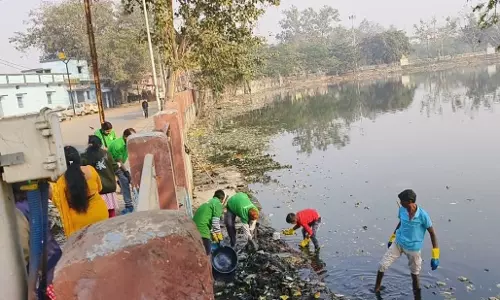 रायपुर के तालाब से 72 ट्रक कचरा बाहर निकाला गया, ग्रीन आर्मी का जनआंदोलन बना मिसाल