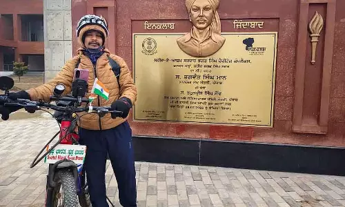Karnataka : 16 दिनों में 2000 km साइकिलिंग