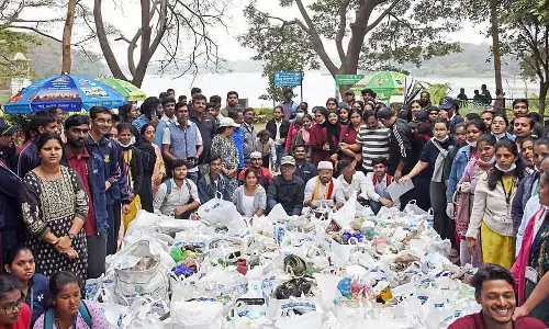 Mysuru में स्वच्छ सर्वेक्षण अभियान: 410 किलो कचरा इकट्ठा किया गया Mysuru में स्वच्छ सर्वेक्षण अभियान: 410 किलो कचरा इकट्ठा किया गया