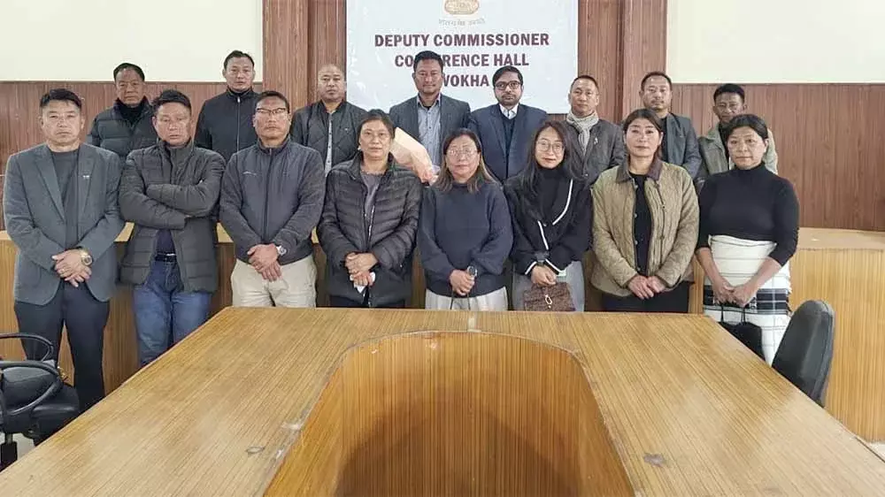 Nagaland : वोखा टाउन काउंसिल ने नए चेयरपर्सन का चुनाव किया Nagaland : वोखा टाउन काउंसिल ने नए चेयरपर्सन का चुनाव किया