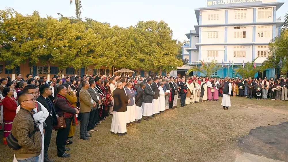 कैथोलिक एसोसिएशन ऑफ Nagaland का 5वां कन्वेंशन जलुकिए में चल रहा है कैथोलिक एसोसिएशन ऑफ Nagaland का 5वां कन्वेंशन जलुकिए में चल रहा है