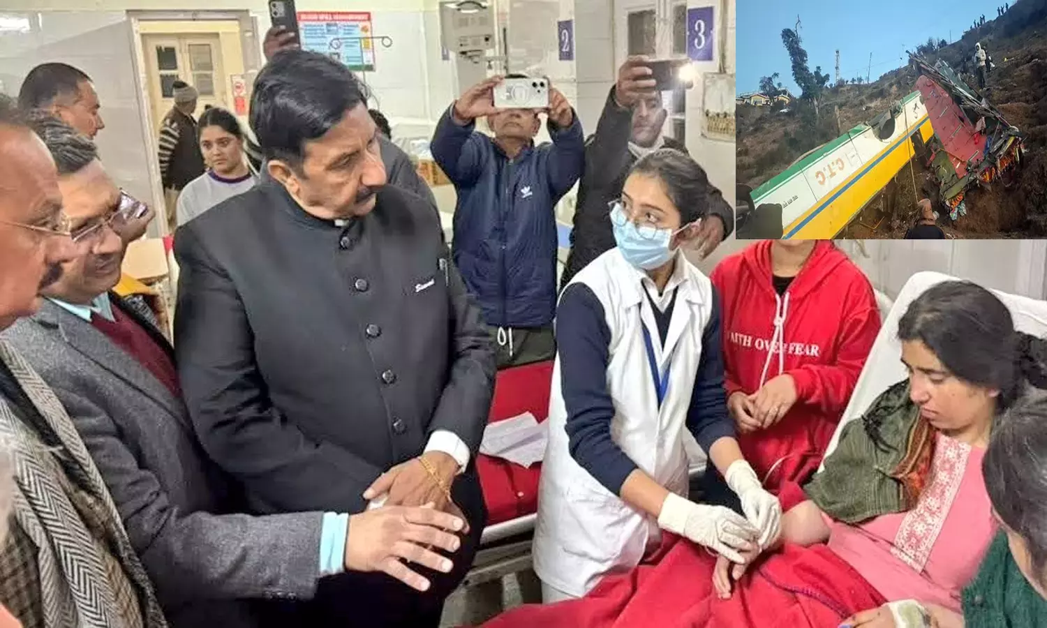 Himachal के डिप्टी सीएम ने सिरमौर बस हादसे की जांच के आदेश दिए