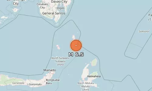 Earthquake: इंडोनेशिया में 6.5 तीव्रता का आया भूकंप