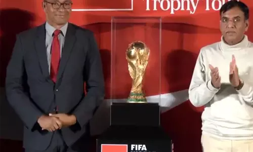 FIFA World Cup 2026 ट्रॉफी भारत पहुंची