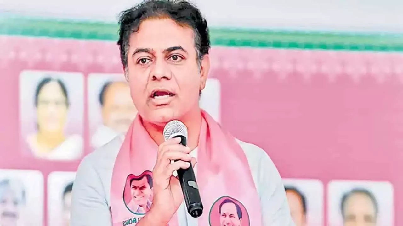 KTR ने एमएएनयूयू भूमि मुद्दे पर राहुल गांधी की चुप्पी पर सवाल उठाए KTR ने एमएएनयूयू भूमि मुद्दे पर राहुल गांधी की चुप्पी पर सवाल उठाए