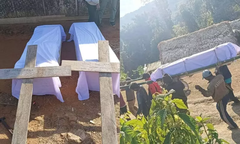 Myanmar के पंगसाऊ इलाके में मोर्टार हमले में NSCN-K (AM) के दो कैडर मारे गए Myanmar के पंगसाऊ इलाके में मोर्टार हमले में NSCN-K (AM) के दो कैडर मारे गए