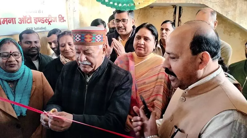 यमुनानगर में CSR फंडेड सिलाई सेंटर का उद्घाटन यमुनानगर में CSR फंडेड सिलाई सेंटर का उद्घाटन