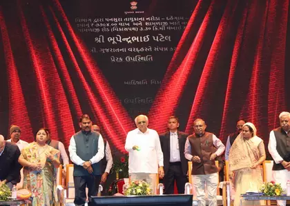 Gujarat के सीएम पटेल ने शामलाजी महोत्सव के समापन समारोह में हिस्सा लिया Gujarat के सीएम पटेल ने शामलाजी महोत्सव के समापन समारोह में हिस्सा लिया