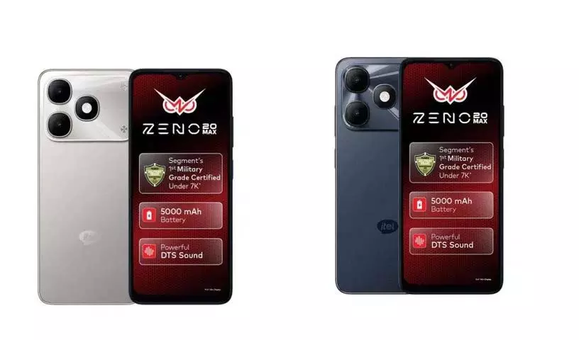 Itel ने लॉन्च किया बजट स्मार्टफोन Zeno 20 Max.. ये हैं कीमत और फीचर्स Itel ने लॉन्च किया बजट स्मार्टफोन Zeno 20 Max.. ये हैं कीमत और फीचर्स