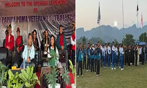 BALIJAN: पापुम पोमा वेटरन फुटबॉल टूर्नामेंट का तीसरा एडिशन शुरू