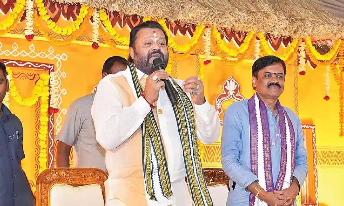 Andhra: केंद्रीय मंत्री ने ‘जीवीएल महा संक्रांति समारोह’ में हिस्सा लिया
