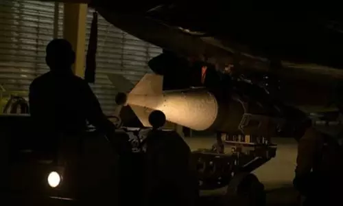 अमेरिकी सेना ने सीरिया में आईएसआईएस के ठिकानों पर स्ट्राइक की