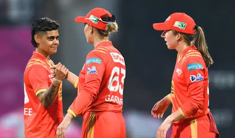 गुजरात जायंट्स ने WPL 2026 के रोमांचक मैच में UP वॉरियर्स को 10 रन से हराया