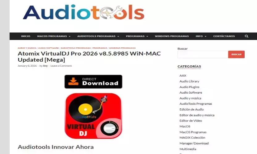Atomix VirtualDJ Pro 2026 (Windows और Mac के लिए अपडेट किया गया) [Mega]