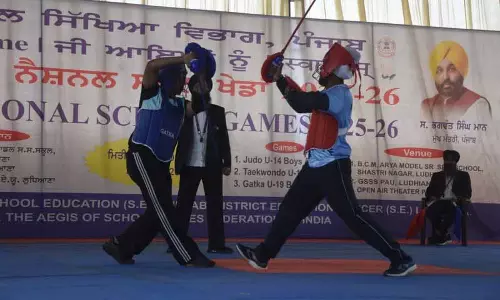 Ludhiana: राज्य के खिलाड़ियों ने नेशनल स्कूल गेम्स में ओवरऑल ट्रॉफी जीती Ludhiana: राज्य के खिलाड़ियों ने नेशनल स्कूल गेम्स में ओवरऑल ट्रॉफी जीती