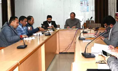 फूड पैनल चीफ ने Chamba में योजनाओं के क्रियान्वयन की समीक्षा की फूड पैनल चीफ ने Chamba में योजनाओं के क्रियान्वयन की समीक्षा की
