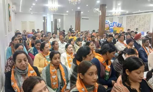 कांग्रेस की 10 चुनावी गारंटी खोखले वादे साबित हुईं: BJP state in-charge कांग्रेस की 10 चुनावी गारंटी खोखले वादे साबित हुईं: BJP state in-charge