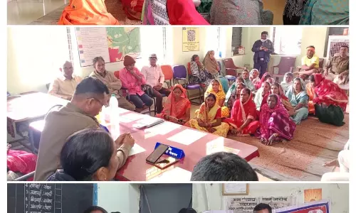 सामुदायिक पुलिसिंग को मिली मजबूती, ग्राम अरौद में महिला कमांडो का गठन