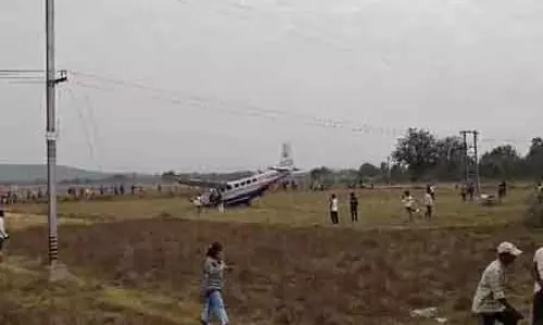 प्राइवेट एयरलाइन के छोटे एयरक्राफ्ट की Rourkela के पास क्रैश लैंडिंग, छह लोग घायल
