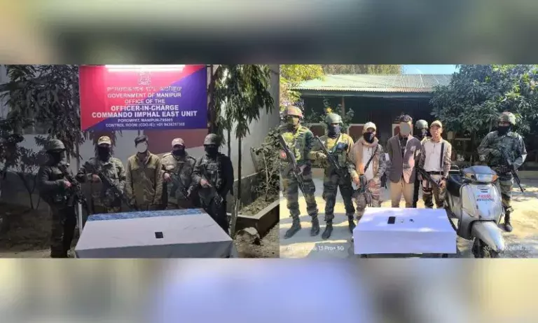 Manipur घाटी में कमांडो ऑपरेशन, दो उग्रवादी गिरफ्तार