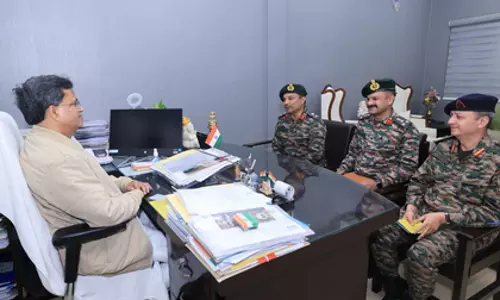 त्रिपुरा CM ने सीमा मुद्दों पर चर्चा के लिए सेना अधिकारियों से मुलाकात की