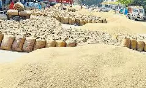 धमतरी : समर्थन मूल्य पर धान खरीदी प्रगति पर