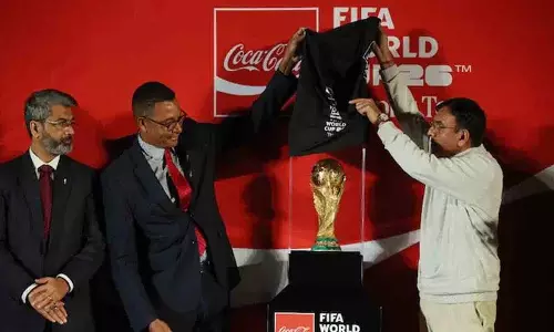 FIFA ट्रॉफी का भारत में अनावरण.. फैंस के लिए तीन दिन का जश्न..!