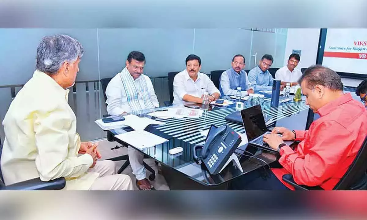CM नायडू ने जी राम जी योजना के तहत एसेट्स बनाने का आह्वान किया CM नायडू ने जी राम जी योजना के तहत एसेट्स बनाने का आह्वान किया