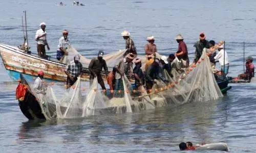 Gahirmatha अभ्यारण्य में गैर-कानूनी तरीके से मछली पकड़ने के आरोप में सात मछुआरे गिरफ्तार Gahirmatha अभ्यारण्य में गैर-कानूनी तरीके से मछली पकड़ने के आरोप में सात मछुआरे गिरफ्तार