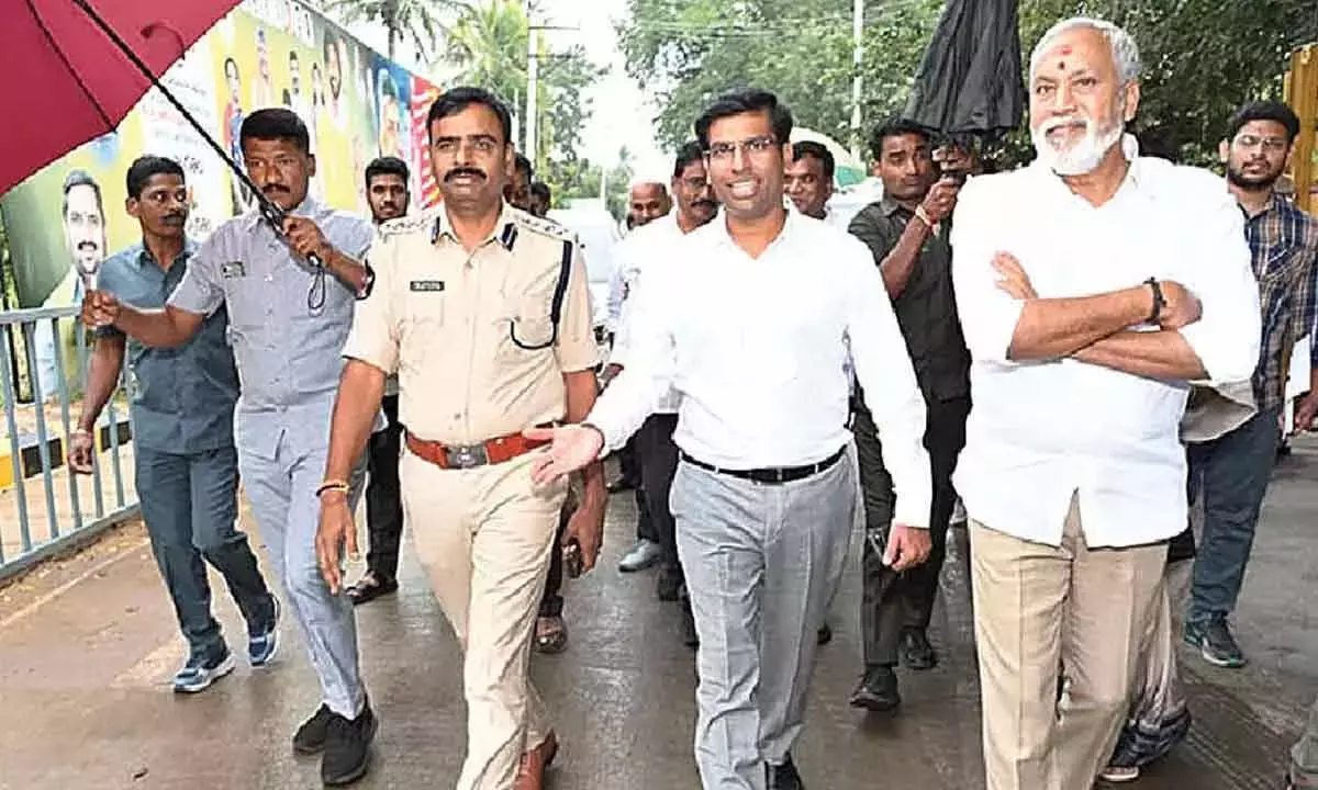 नारवरिपल्ले में CM के दौरे के लिए कड़ी सुरक्षा की योजना बनाई गई है