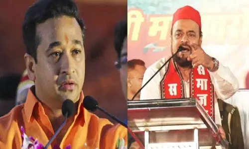अबू आज़मी ने विवादित Nepali टिप्पणी के लिए नितेश राणे की आलोचना की