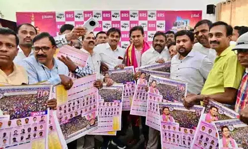 केटीआर ने TACCU 2026 कैलेंडर लॉन्च किया, काउंसलर्स की चिंताओं पर ध्यान देंगे