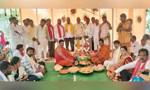 Mallikarjuna Swamy ब्रह्मोत्सव: भव्य समारोह और बोनाला जुलूस Mallikarjuna Swamy ब्रह्मोत्सव: भव्य समारोह और बोनाला जुलूस