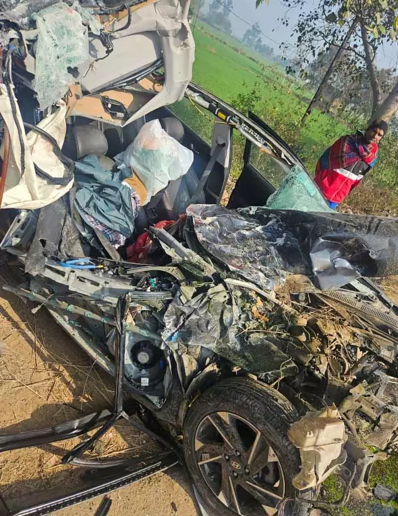 Rohtak में बस-कार की टक्कर में जींद के एक व्यक्ति की मौत Rohtak में बस-कार की टक्कर में जींद के एक व्यक्ति की मौत