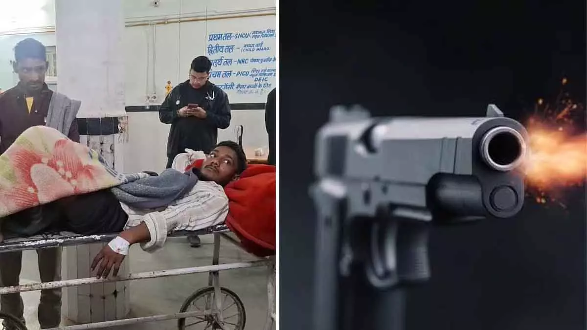 MP : देसी पिस्तौल से गलती से गोली चलने से 9 साल का बच्चा घायल MP : देसी पिस्तौल से गलती से गोली चलने से 9 साल का बच्चा घायल