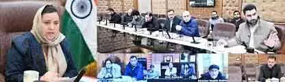 Sakina Itoo ने स्वास्थ्य अधिकारियों को प्रक्रियाएं आसान बनाने और देरी दूर करने के निर्देश दिए Sakina Itoo ने स्वास्थ्य अधिकारियों को प्रक्रियाएं आसान बनाने और देरी दूर करने के निर्देश दिए
