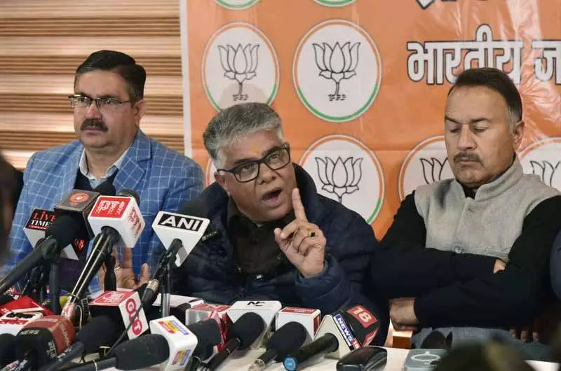 कांग्रेस वीबी-जी रैम जी एक्ट पर लोगों को गुमराह कर रही है: Kangra MP कांग्रेस वीबी-जी रैम जी एक्ट पर लोगों को गुमराह कर रही है: Kangra MP