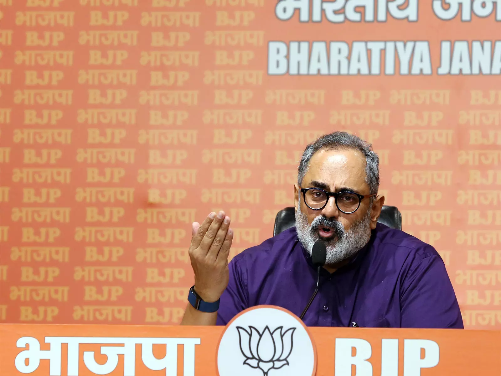 तिरुवनंतपुरम चुनाव पर Rajeev Chandrasekhar का बयान तिरुवनंतपुरम चुनाव पर Rajeev Chandrasekhar का बयान