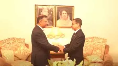 Bangladesh में भारतीय राजदूत प्रणय वर्मा ने नए BNP चेयरमैन तारिक रहमान से मुलाकात की Bangladesh में भारतीय राजदूत प्रणय वर्मा ने नए BNP चेयरमैन तारिक रहमान से मुलाकात की