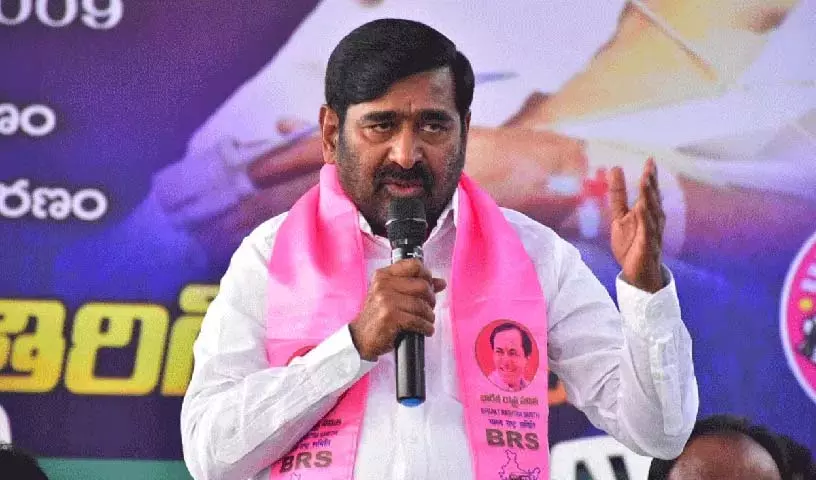 MLA जगदीश रेड्डी: लोग चुनाव में KCR का लोन चुकाने को तैयार MLA जगदीश रेड्डी: लोग चुनाव में KCR का लोन चुकाने को तैयार