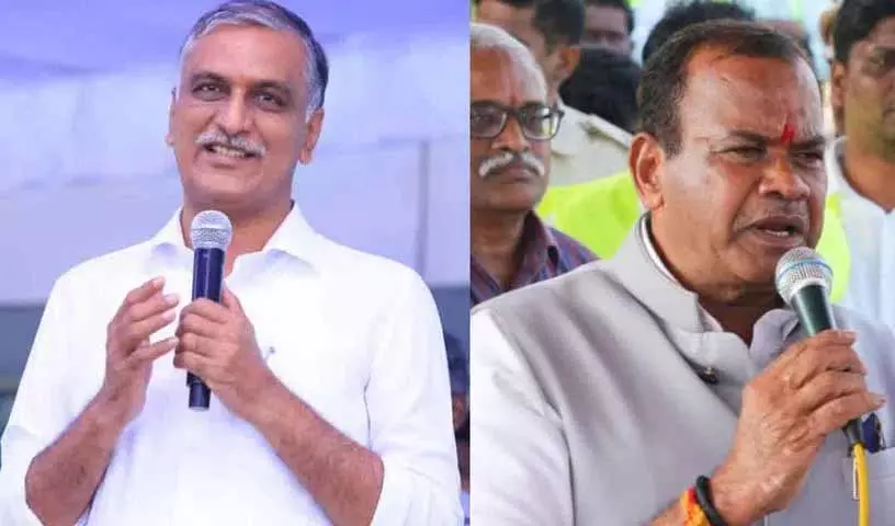 Harish Rao ने राज्यपाल से फिल्म टिकट की कीमतें बढ़ाने के गुप्त मामलों की जांच की मांग की Harish Rao ने राज्यपाल से फिल्म टिकट की कीमतें बढ़ाने के गुप्त मामलों की जांच की मांग की